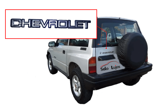 PALABRA CHEVROLET DE VITARA - Imagen 2