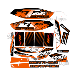 CALCOMANIA KTM DUKE 390 READY TO RACE