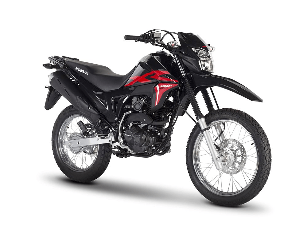 CALCOMANIA HONDA XR 190L NEGRO ROJO - Imagen 2