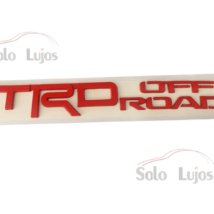 EMBLEMA TRD OFF ROAD ROJO